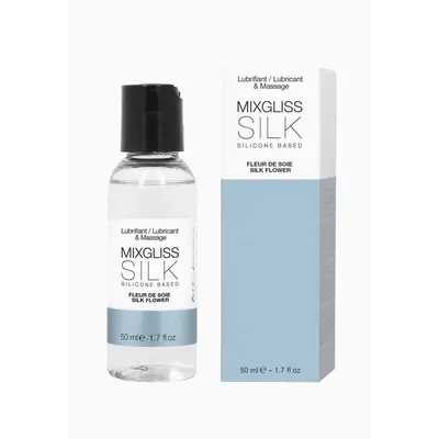 MixGliss Silk – Fleur De Soie – Лубрикант на силіконовій основі з квітковим ароматом, 50 мл