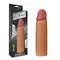 LoveToy Revolutionary Silicone Nature Extender Flesh, Add 1 " - Силиконовая насадка для фаллоса, +2.5 см (телесный)