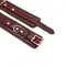Шкіряні поножі Liebe Seele Wine Red Ankle Cuffs
