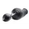 Tom of Finland Toms Inflatable Silicone Dildo - Фалоімітатор, 33,6х10 см (чорний)