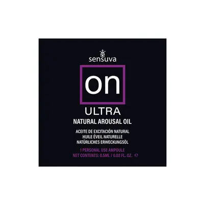 Пробник возбуждающего масла Sensuva - ON Arousal Oil for Her Ultra, 0,5 мл