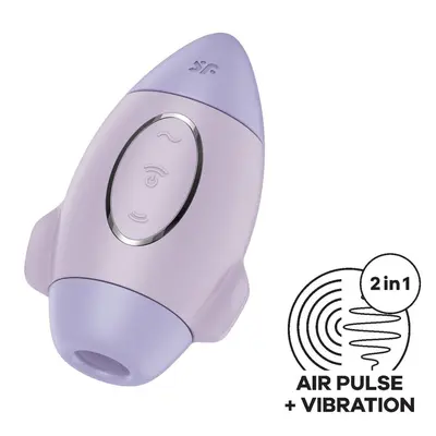 Satisfyer Mission Control - Вакуумный стимулятор, 10 см (сиреневый)