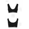 Passion PS004 Top - спортивний топ із широкою гумкою, XL (чорний)