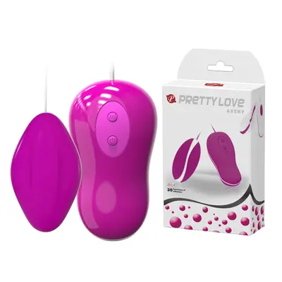 Pretty Love Avery Vibrating Egg Pink - Віброяйце, 5,8 см (фіолетовий)