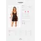 Пеньюар та трусики Obsessive Latinesa babydoll & thong XS/S