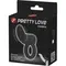 LyBaile Pretty Love Cobra Penis Ring Vibrating Black - віброкільце зі стимулятором із язичками, 5.1х2.6 см (чорний)