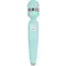 Talk Cheeky Teal - вібратор-мікрофон із кристалом Swarovsky, 20,6х3,9 см. (блакитний)