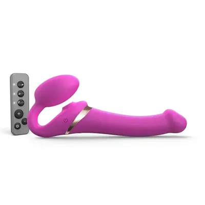 Безремінний страпон Strap-On-Me Multi Orgasm - M, 15,2 см