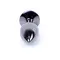 Boss Jewellery Dark Silver PLUG Pink - Анальна пробка з кристалом, 7х2.7 см (рожевий)
