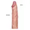 LoveToy Pleasure X-Tender Penis Sleeve Flesh Add 2" - Удлиняющая насадка на фаллос, +5 см (телесная)