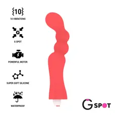 G-SPOT GOHAN - Вибратор для зоны G, 17 см (оранжевый)