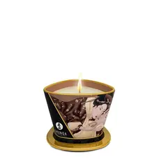 Shunga Candle Chocolate - Масажна свічка з ароматом шоколаду, 170 мл