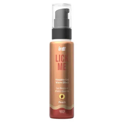 Лубрикант на водній основі Intt Lick Me Peach Kissable, 50 мл (персик)