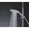 Womanizer Wave Chrome - Насадка-стимулятор для душа 2в1, массажер для интимных зон, (серебристый)
