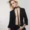Bijoux Indiscrets Maze Tassel Chocker - Чокер, (чорний)