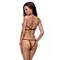 IVENA black XXL/XXXL - Passion Exclusive - Портупея-боді зі стреп