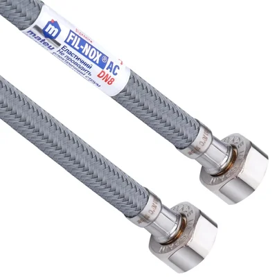  Шланг для воды MATEU антикоррозия, 1/2"х1/2, Г-Г,  30см