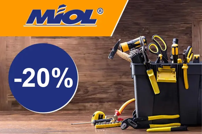 Товари бренду MIOL зі знижкою в 20%