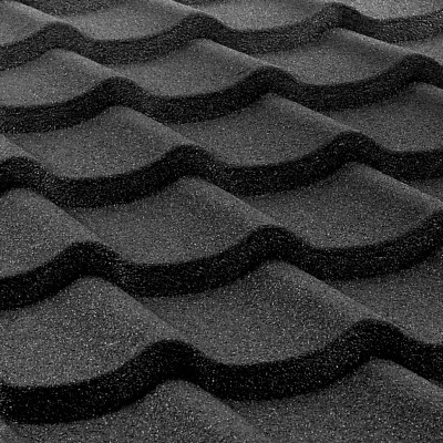 Композитна черепиця Standard ТМ "Queentile" black