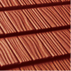 Композитна черепиця Shake ТМ "Queentile" terra-cotta