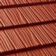 Композитна черепиця Shake ТМ "Queentile" terra-cotta