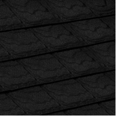 Композитна черепиця Slate ТМ "Queentile " black