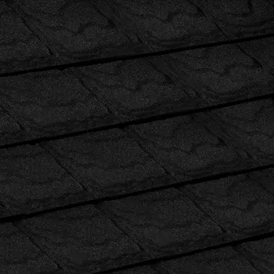 Композитна черепиця Slate ТМ "Queentile " black Композитна черепиця Slate ТМ "Queentile " black