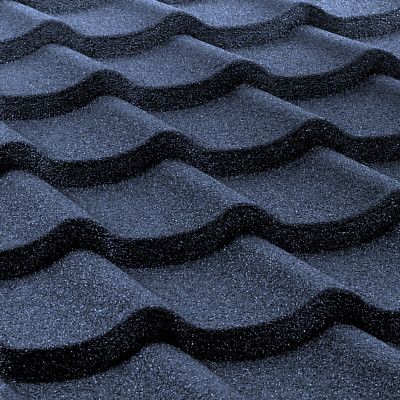 Композитна черепиця Standard ТМ "Queentile" blue