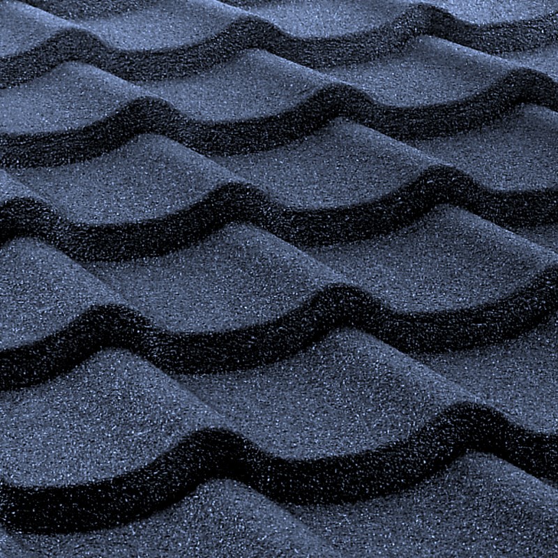 Композитна черепиця Standard ТМ "Queentile" blue