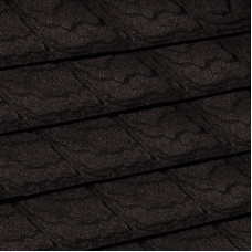 Композитна черепиця Slate ТМ "Queentile " black mix cracovia