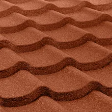 Композитна черепиця Standard ТМ "Queentile" terra-cotta