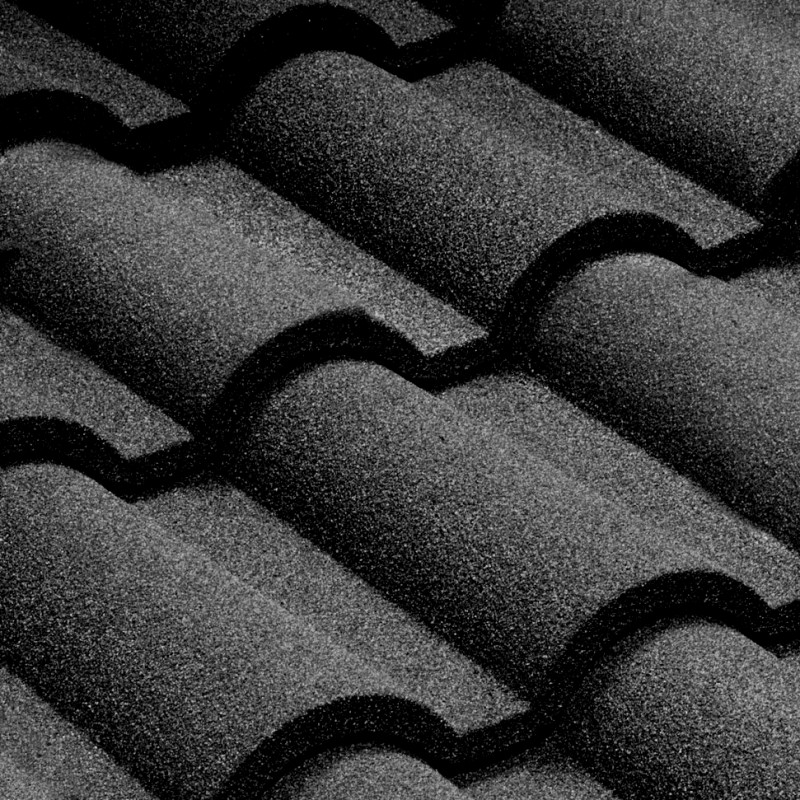 Композитна черепиця Verona ТМ "Queentile" black