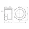 Футорка Thermo Alliance Forte 1/2"Вх3/4"З SF3742015