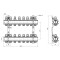 Колектор Icma 1" 8 виходів, без витратоміра №K005