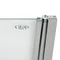 Штора на ванну Qtap Standard CRM407513APR скло Pear 6 мм, 75х130 см, права