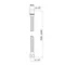 Шланг Lidz Niagara 13 1,5-2 м LDNIA13CRM35461 Chrome