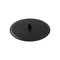 Лійка для верхнього душу Qtap Hlavova 400 мм округла QTHLAS400O1ZBB Black Matt