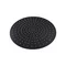 Лійка для верхнього душу Qtap Hlavova 400 мм округла QTHLAS400O1ZBB Black Matt