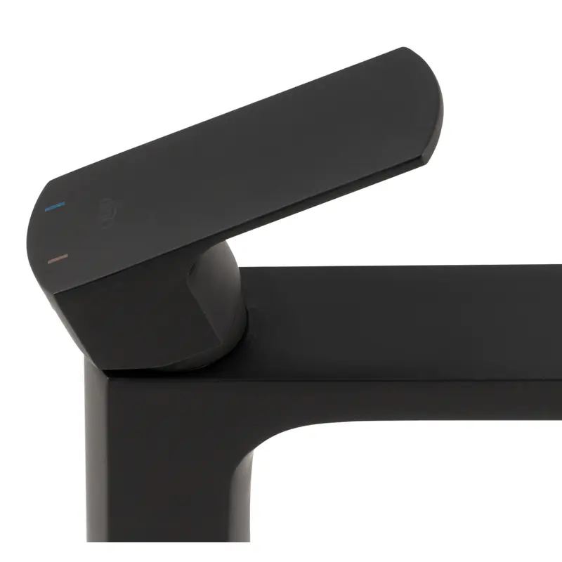 Змішувач для раковини Qtap Lipno високий QTLIPNO1023H101CB Black Matt Змішувач для раковини Qtap Lipno високий QTLIPNO1023H101CB Black Matt