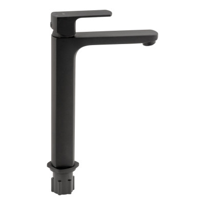 Змішувач для раковини Qtap Lipno високий QTLIPNO1023H101CB Black Matt