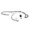 Змішувач для кухні Qtap Lenicka з висувним виливом QTLEN9138103UN Brushed Nickel PVD