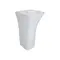Раковина для підлоги моноблок Qtap Crow 450x435x835 White з донним клапаном QT0511G315W