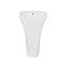 Раковина для підлоги моноблок Qtap Crow 450x435x835 White з донним клапаном QT0511G315W