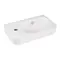 Раковина Qtap Tern 450х260х155 White з донним клапаном QT17115117LW