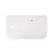 Раковина Qtap Tern 450х260х155 White з донним клапаном QT17115117LW
