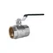 Кран кульовий SD Plus 1" 1/2 ВР для води (важіль) SD600W40