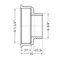 Перехідник Thermo Alliance Standart 1 1/2"х3/4" ВЗ SD4094020