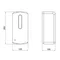 Дезінфектор Qtap Pohodli 6V безконтактний QT170WH42923 White (Zdraví)