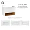 Тумба підвісна Qtap Robin 900х580х500 WHITE/WHITISH OAK QT1374TPВ9001NWWO