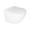 Унітаз підвісний Qtap Jay безободковий Ultra Quiet з сидінням Soft-close QT07335177W